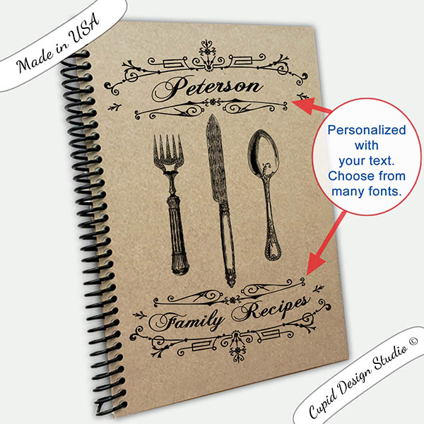 Make your own family recipe book