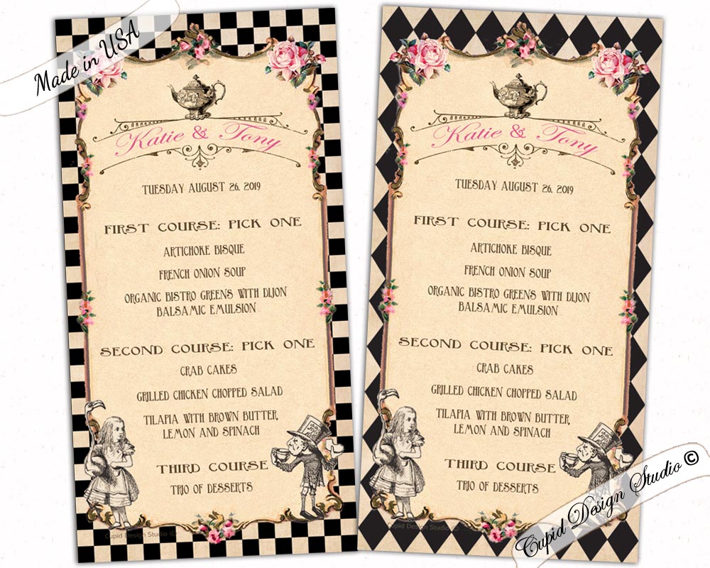 Alice In Wonderland Dinner Party Menu - Kara S Party Ideas Alice In Wonderland Birthday Tea Party Kara S Party Ideas - They may be set by us or by third party providers whose services we have added to our pages.